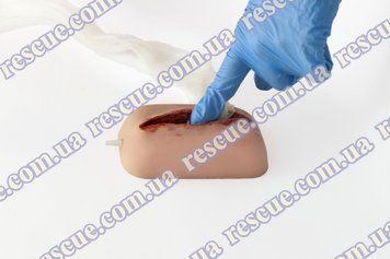 Симулятор тренировочный Rescue, манекен для тампонирования сеченой раны S1049 фото
